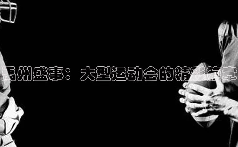 禹州盛事：大型运动会的精彩篇章